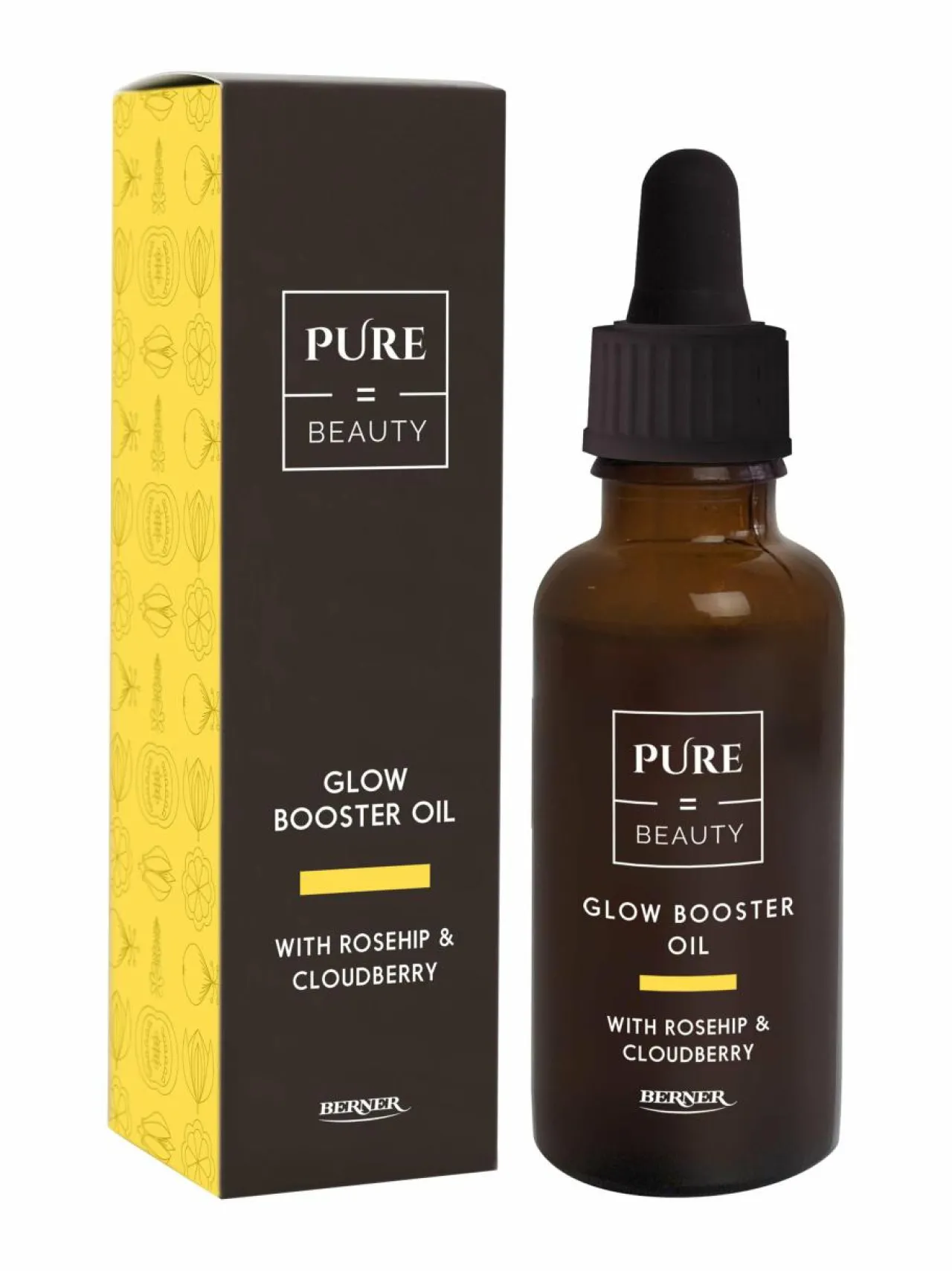 Pure=Beauty Glow Booster Oil with Rosehip & Cloudberry -kasvoöljy 30 ml^ Kasvojenhoito