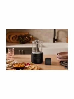 Vatkaimet & Sekoittimet<KitchenAid Go- johdoton miniteholeikkuri akulla BLACK MATTE