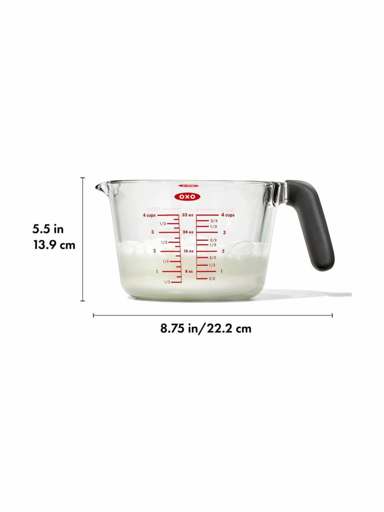OXO Good Grips 4 -lasinen mitta-astia 1L^ Keittiötarvikkeet