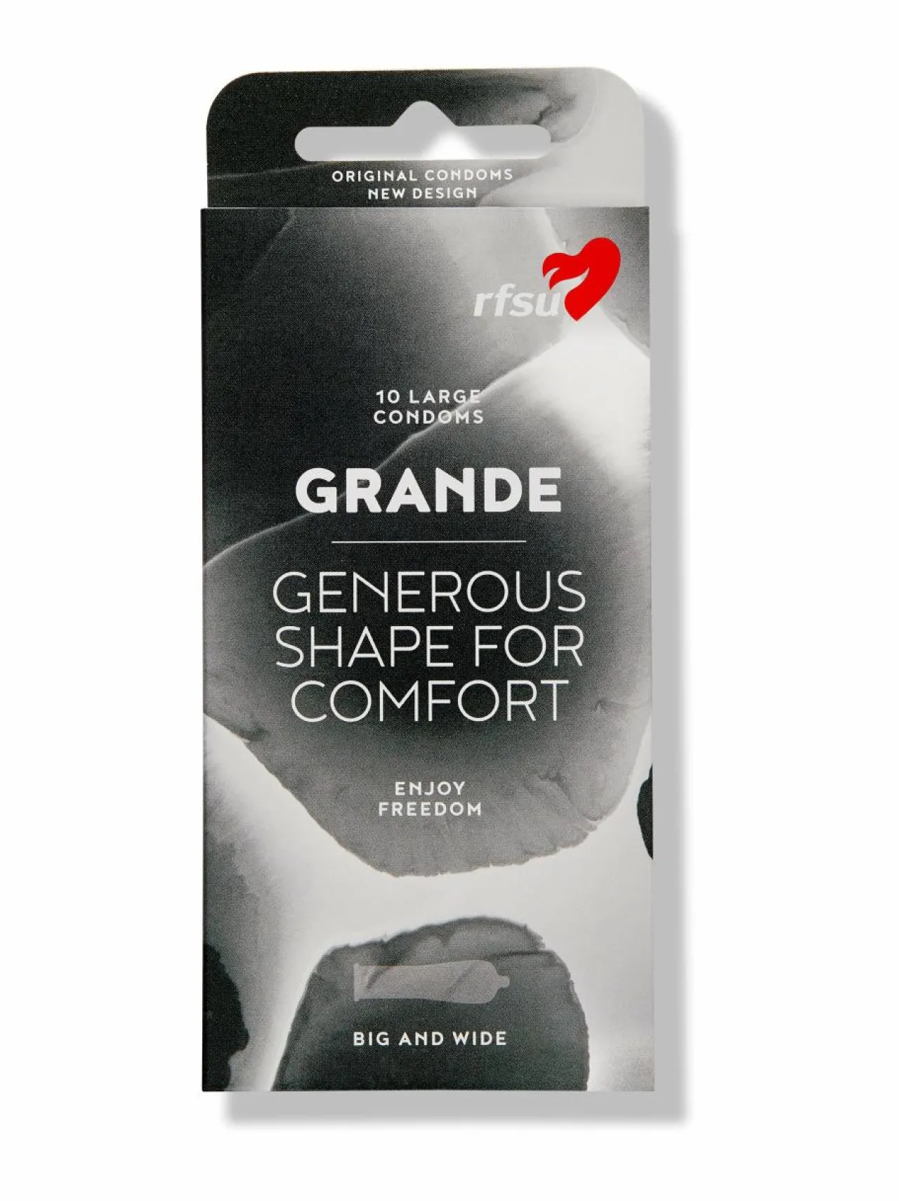 Intiimituotteet<RFSU Grande-kondomi 10 kpl