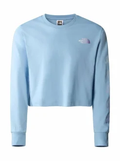 T-Paidat<The North Face Graphic-paita NFQEO STEEL BLUE