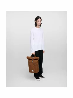 Reput<Sandqvist Ground Rolltop L -reppu SEPIA BROWN