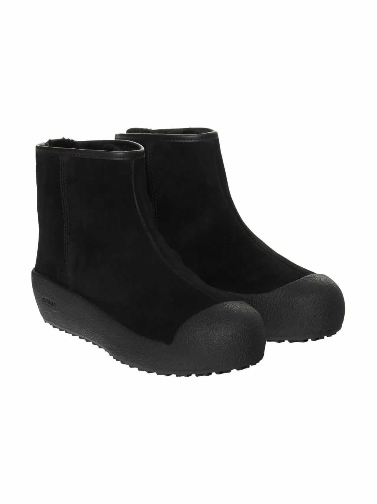 Nilkkurit<BALLY Guard III L Curling -mokkanahkanilkkurit U901 BLACK