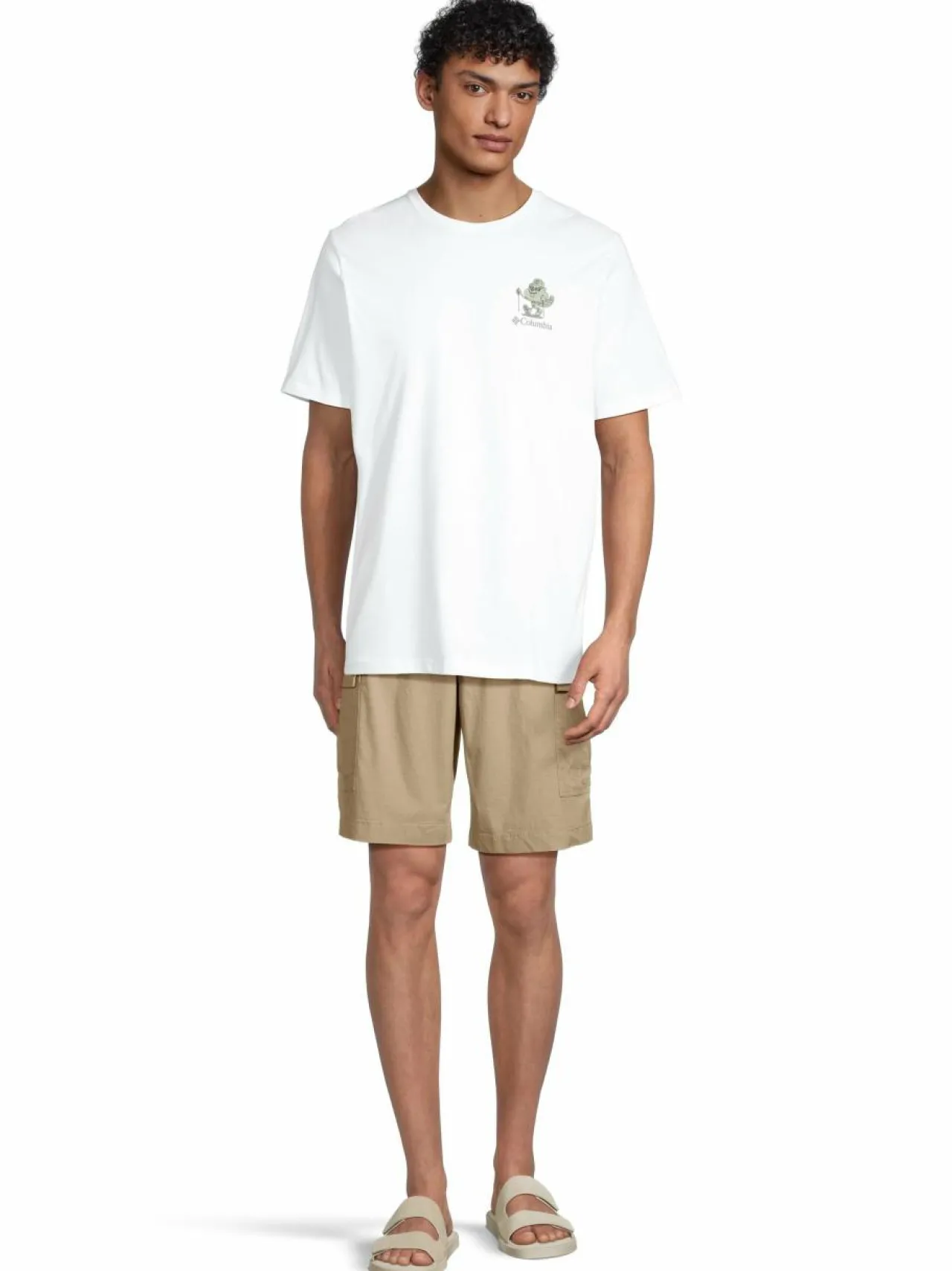 Paidat, Hupparit & Colleget<Columbia Hageman™ Graphic t-paita 102 WHITE, HIKE ON