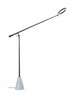 Lattiavalaisimet<Design by Grönlund Halo Mega LED -lattiavalaisin BLACK