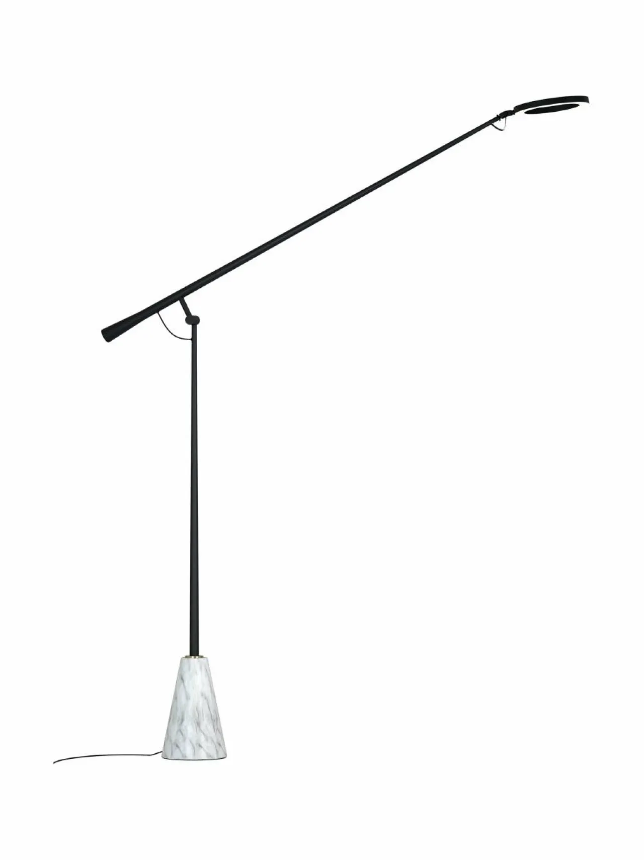 Lattiavalaisimet<Design by Grönlund Halo Mega LED -lattiavalaisin BLACK