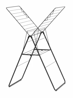 Pyykkihuolto<Brabantia HangOn -pyykkiteline 20 m MATT BLACK