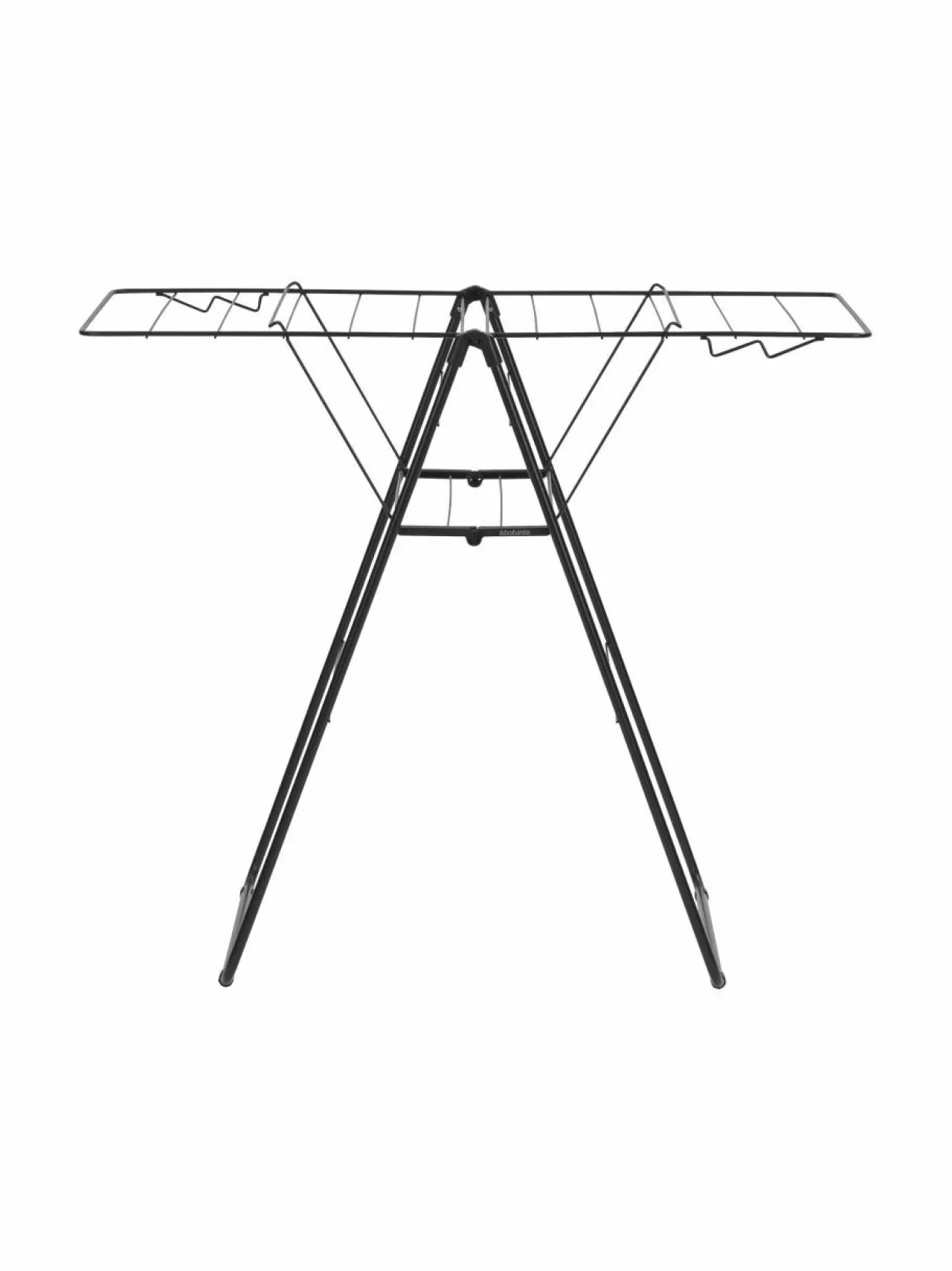 Pyykkihuolto<Brabantia HangOn-pyykinkuivausteline MATT BLACK