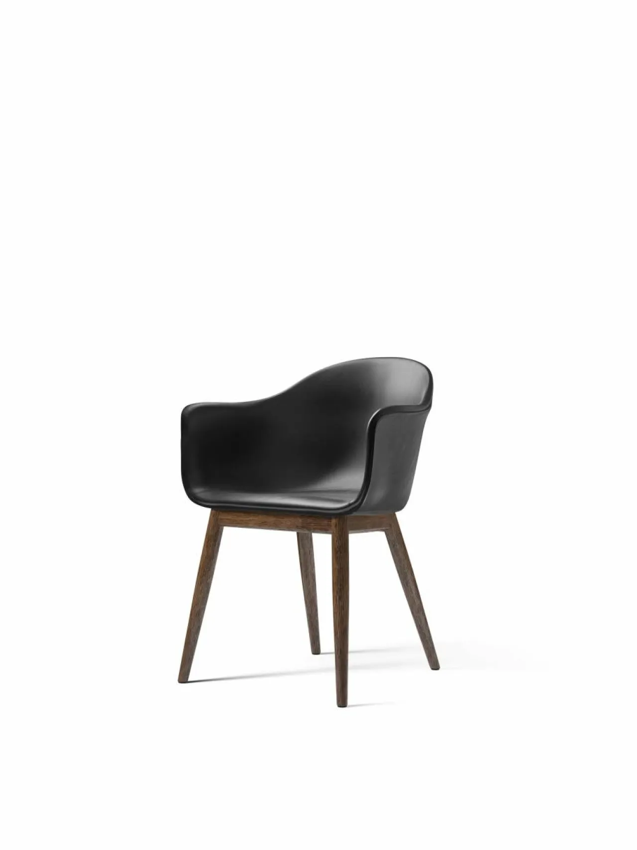 Tuolit & Jakkarat<Audo Copenhagen Harbour Dining Chair -tuoli DARK STAINED OAK, BLACK
