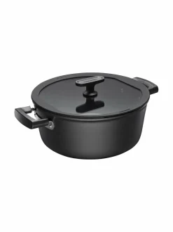 Keitto- & Paistoastiat<Fiskars Hard Face -kattila 5 l BLACK