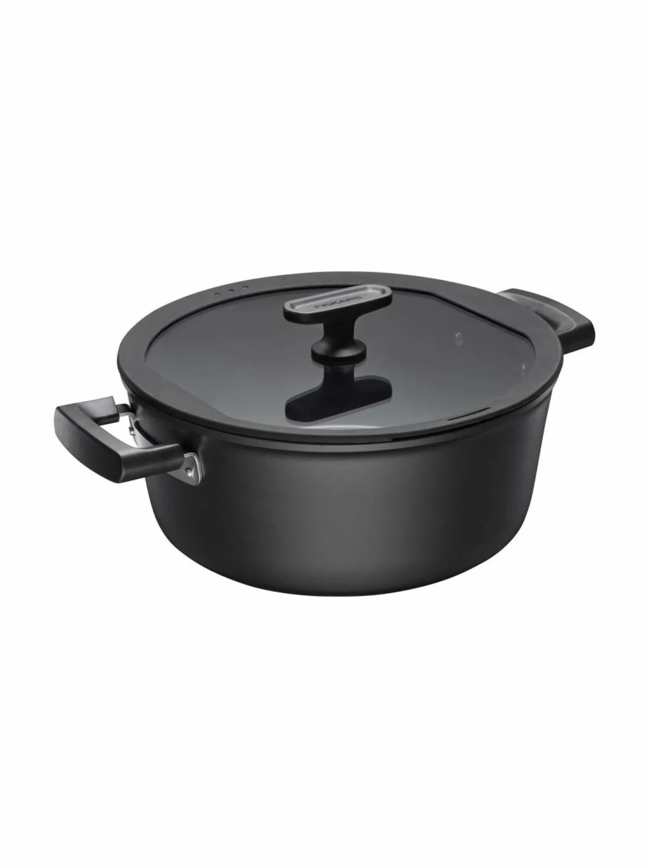 Keitto- & Paistoastiat<Fiskars Hard Face -kattila 5 l BLACK