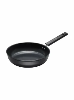 Keitto- & Paistoastiat<Fiskars Hard Face Sauté -paistinpannu kannella BLACK