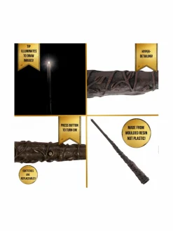 HARRY POTTER Taikasauva Lumos Hermione Granger, 18 cm^ Roolileikit