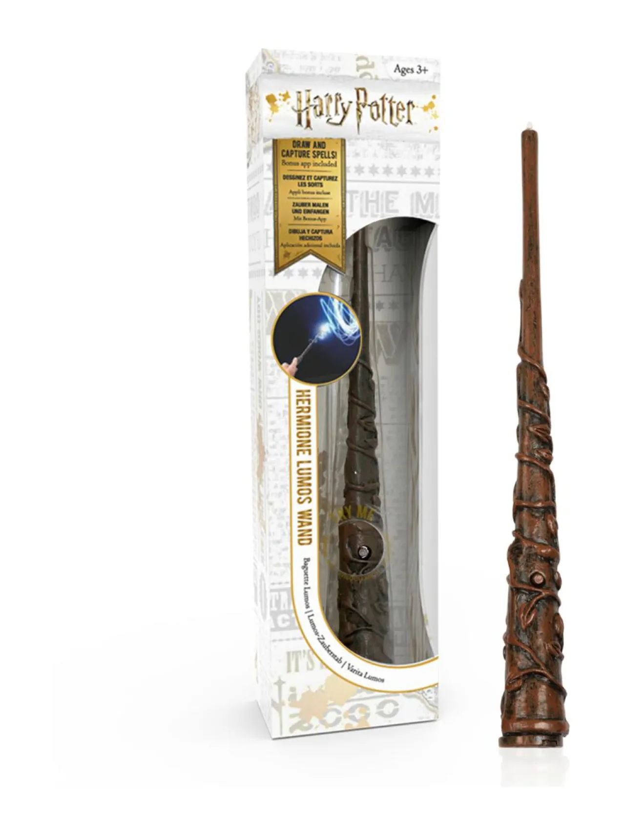 HARRY POTTER Taikasauva Lumos Hermione Granger, 18 cm^ Roolileikit