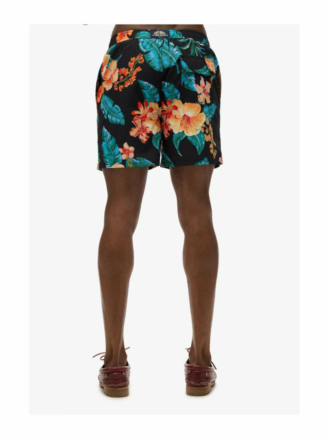Uimahousut<Superdry Hawaiian-uimashortsit F4J HIBISCUS BLACK