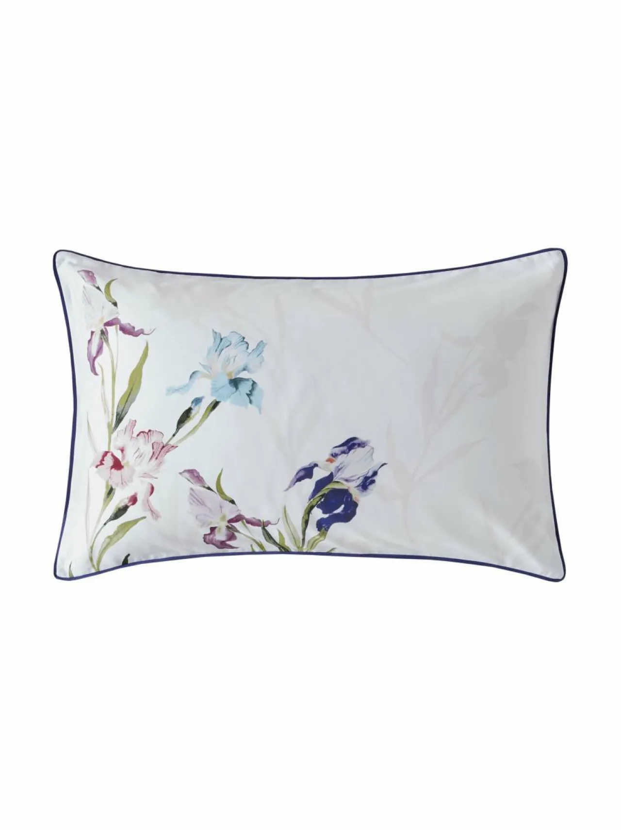 Liinavaatteet<Laura Ashley Hawling Irises -tyynyliina 50 x 60 cm 65 GRAPE PURPLE