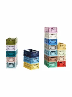 Säilytys<HAY Colour Crate S -säilytyskori LIGHT BLUE