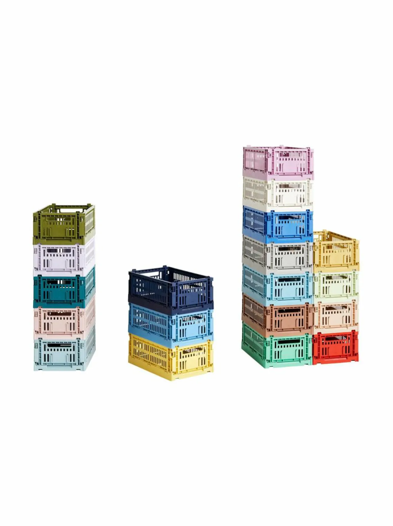 Säilytys<HAY Colour Crate S -säilytyskori OCEAN GREEN