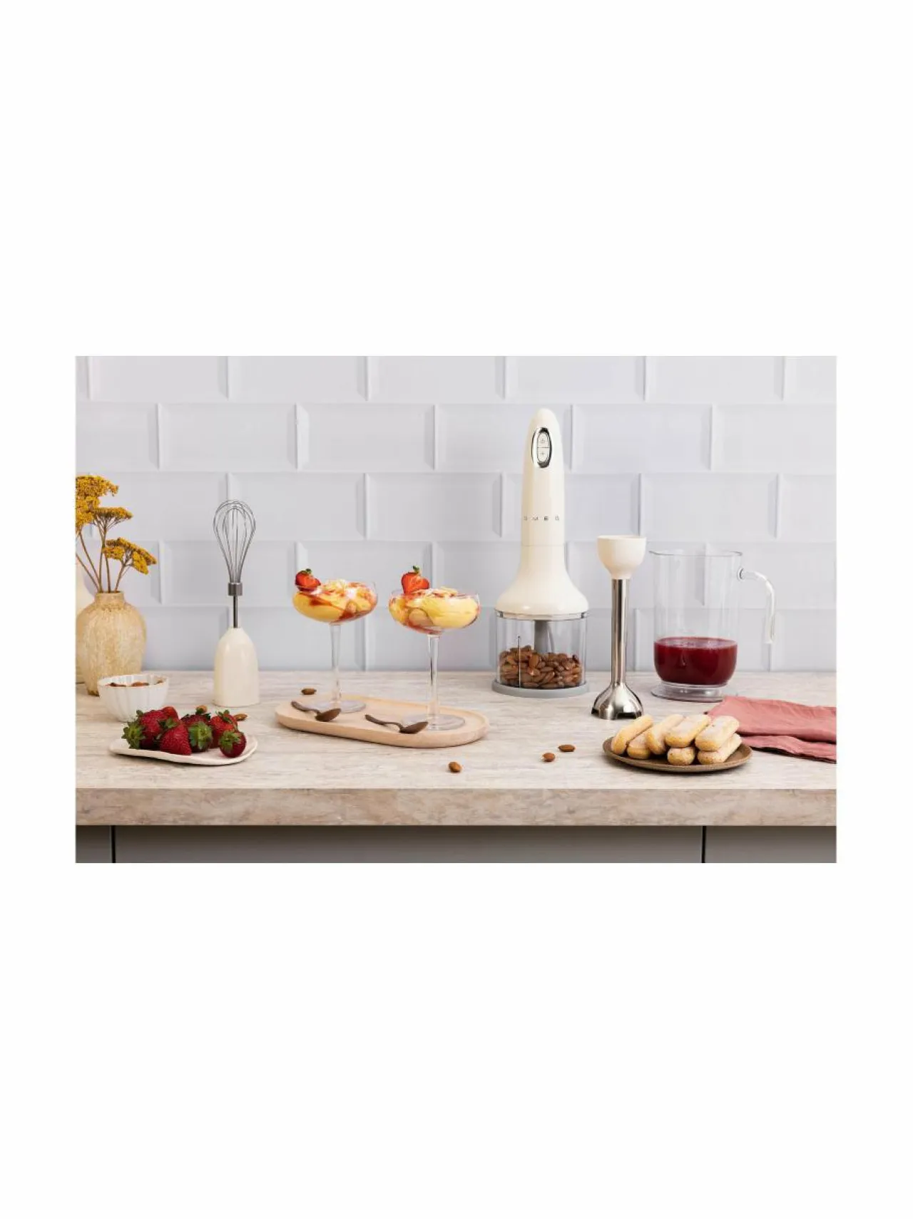 Smeg HBF03-sauvasekoitinpakkaus^ Vatkaimet & Sekoittimet