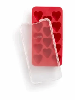 Baari- & Viinitarvikkeet<Lékué Heart-jääpalamuotti RED