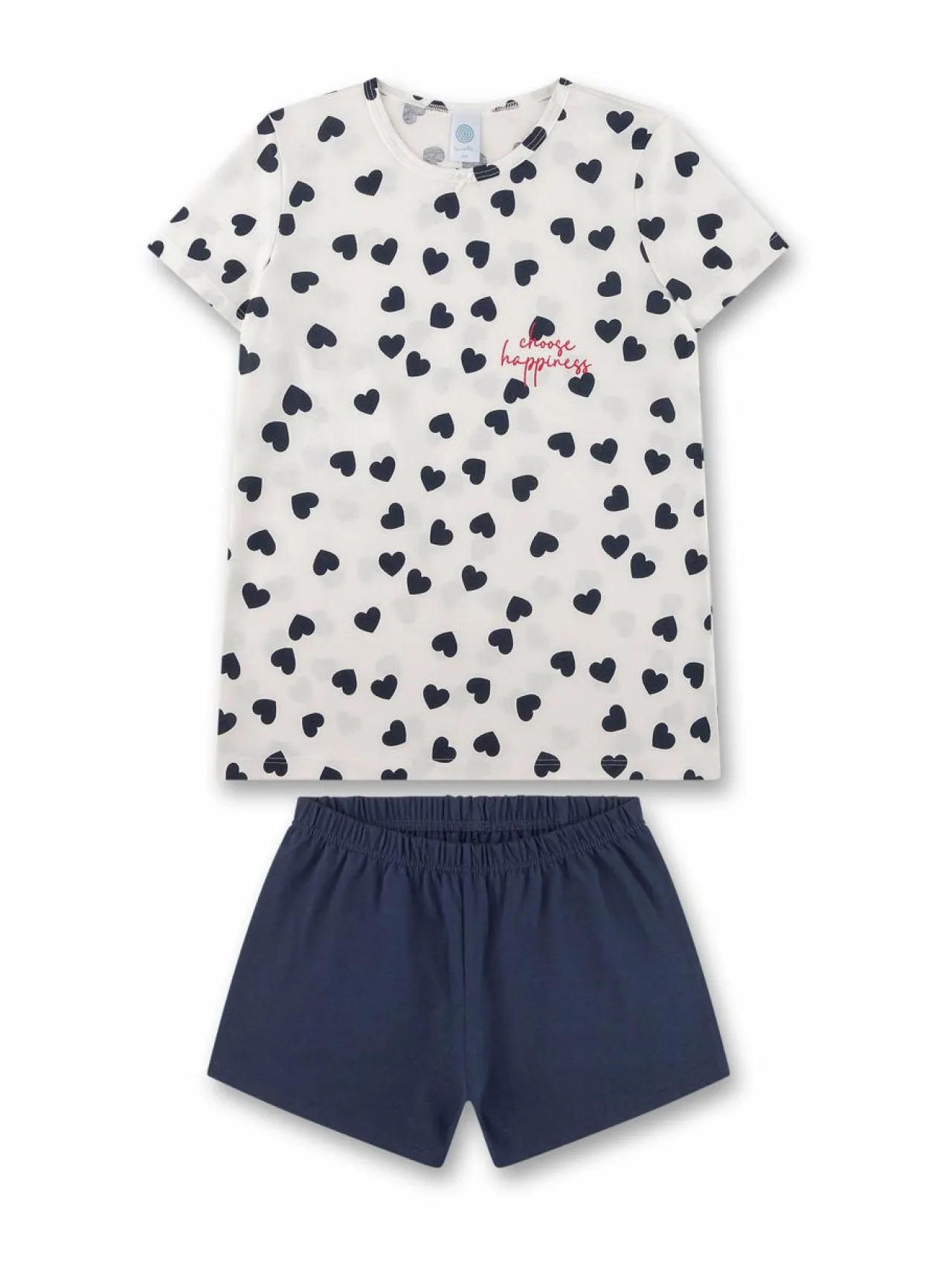 Yöasut & Kylpytakit<Sanetta Heart-pyjama 1948 WHITE PEBBLE