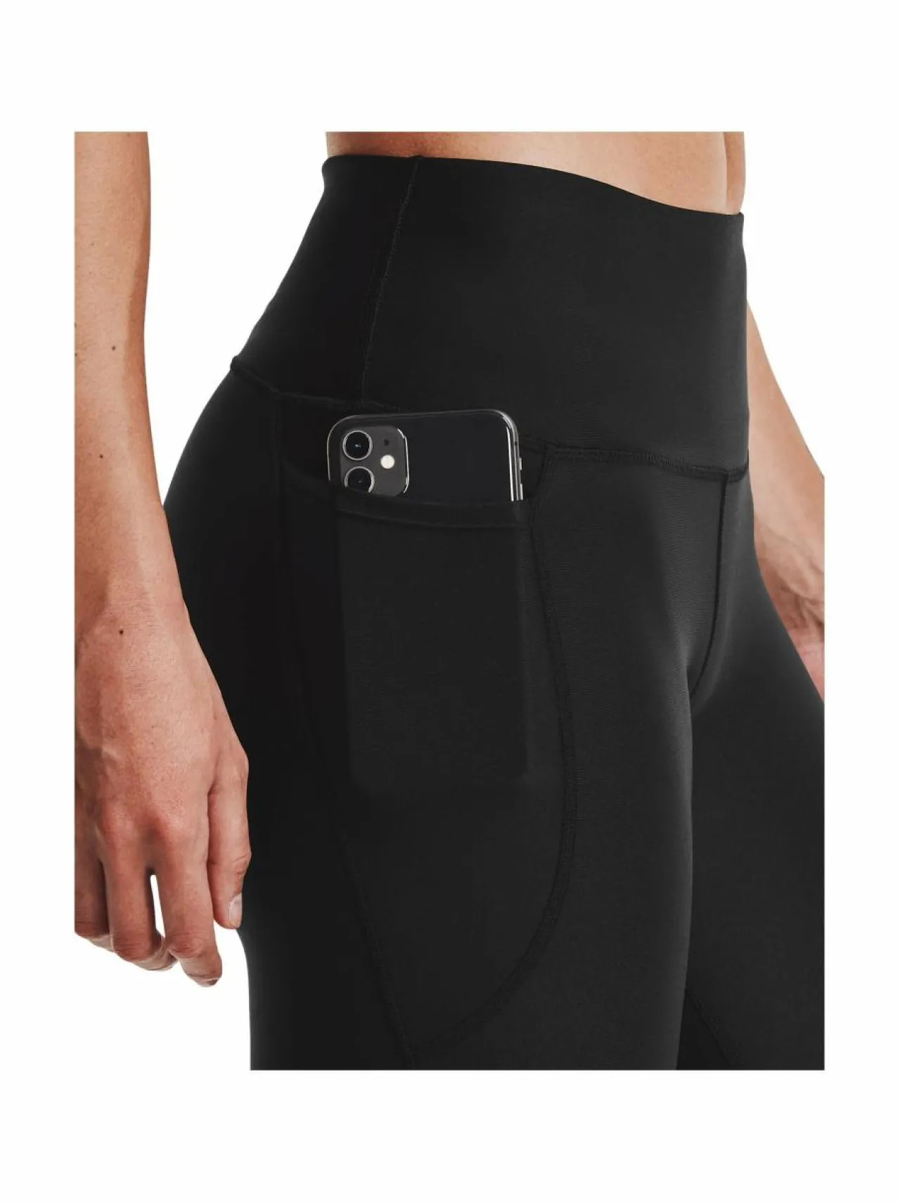 Urheiluhousut & Treenitrikoot<Under Armour HeatGear® Armour Ankle -treenitrikoot 001 BLACK