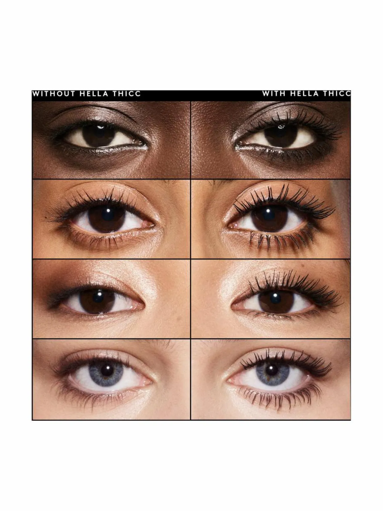 Silmät<Fenty Beauty Hella Thicc Volumizing Mascara -ripsiväri CUZ I'M BLACK