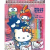 Luovuus & Oppiminen<HELLO KITTY Värityslehtiö ja kyniä