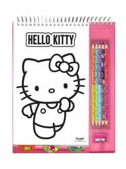Luovuus & Oppiminen<HELLO KITTY Värityslehtiö ja kyniä