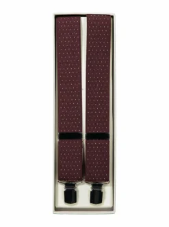 Vyöt<Amanda Christensen Henkselit 314 BORDEAUX