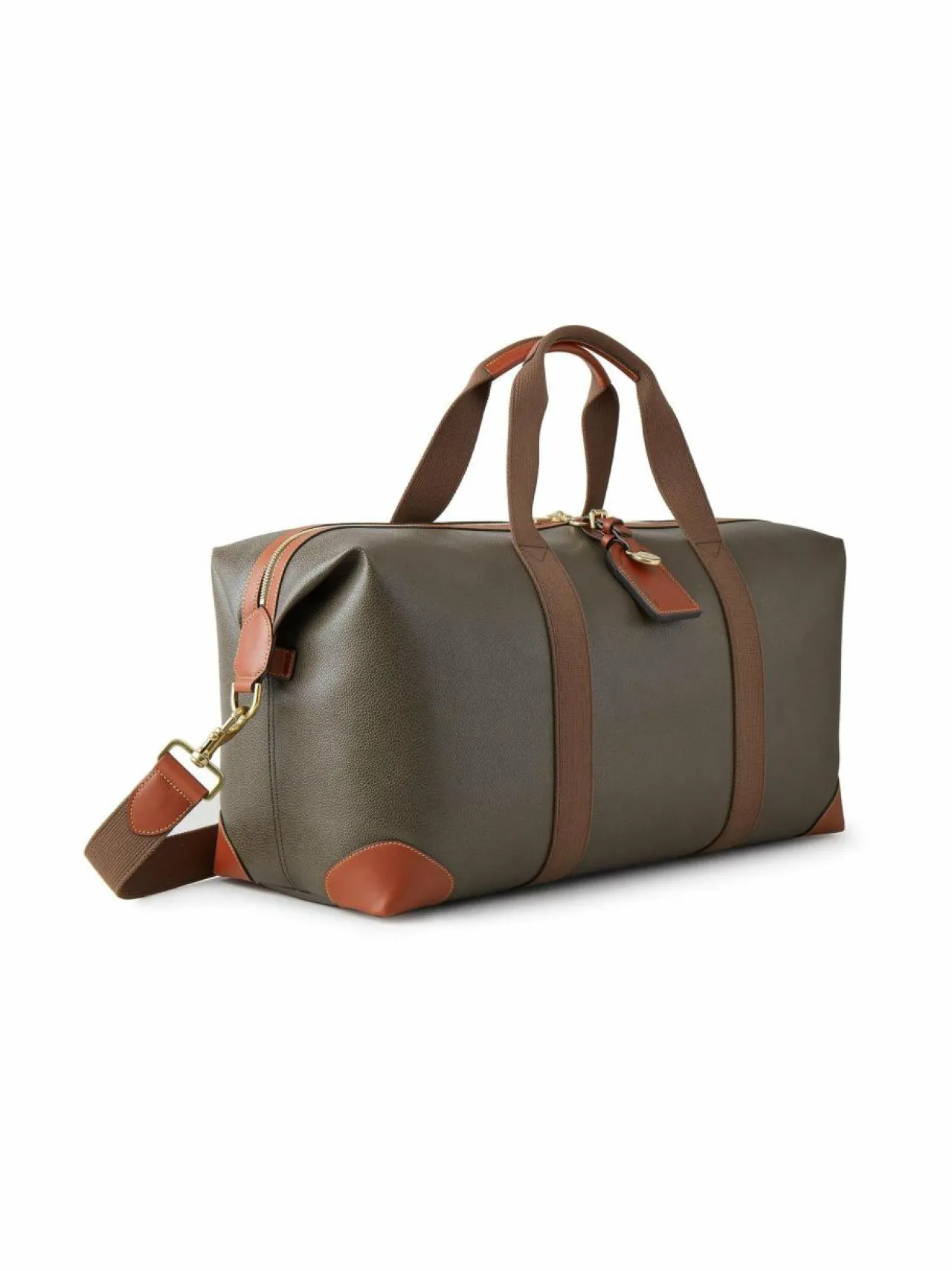 Mulberry Heritage Medium Clipper Eco Scotchgrain -laukku^ Shopperit