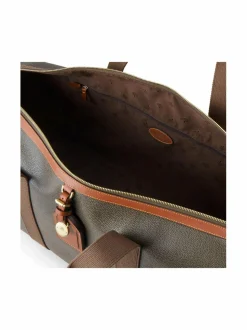 Mulberry Heritage Medium Clipper Eco Scotchgrain -laukku^ Shopperit