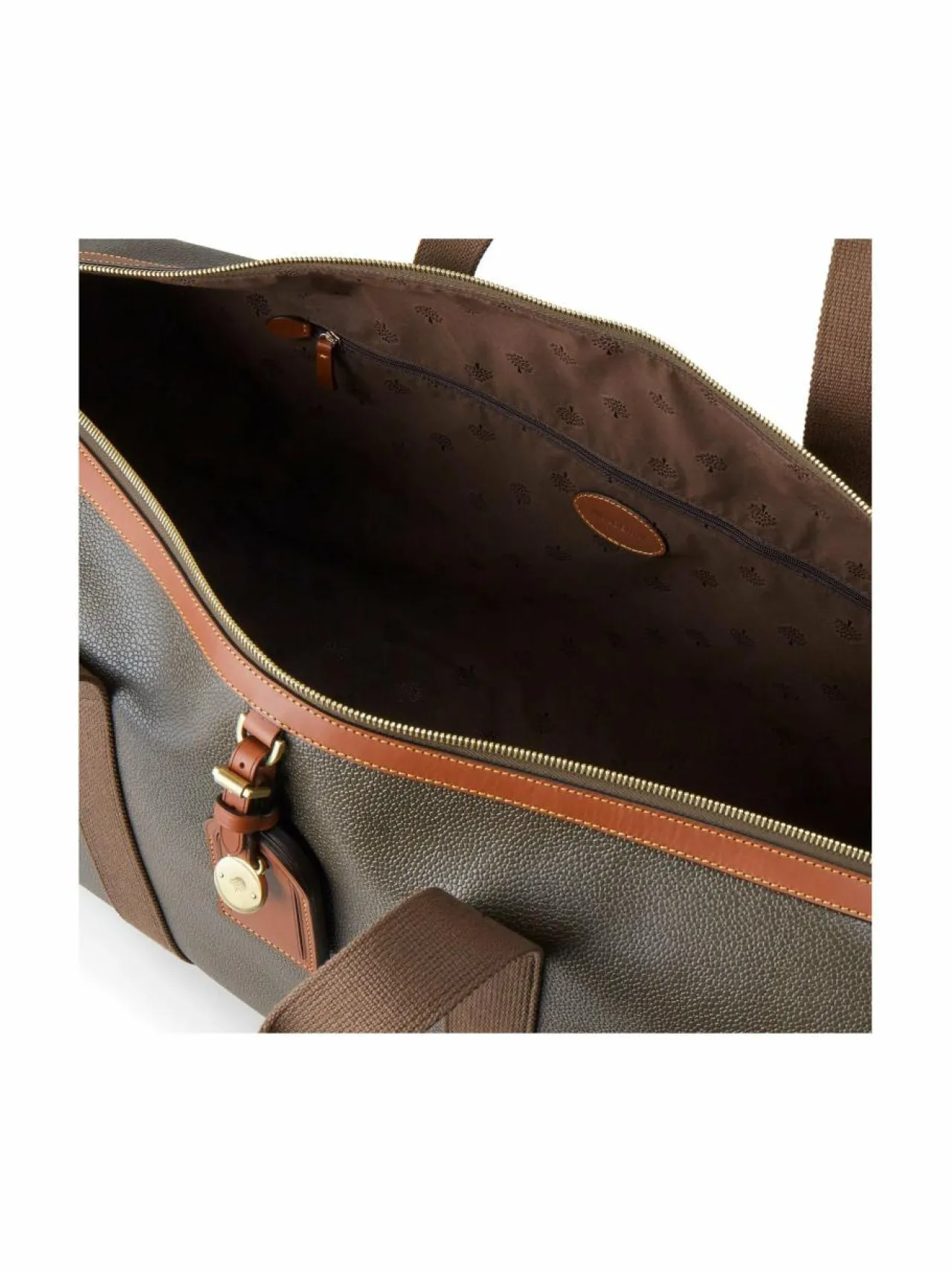 Mulberry Heritage Medium Clipper Eco Scotchgrain -laukku^ Shopperit