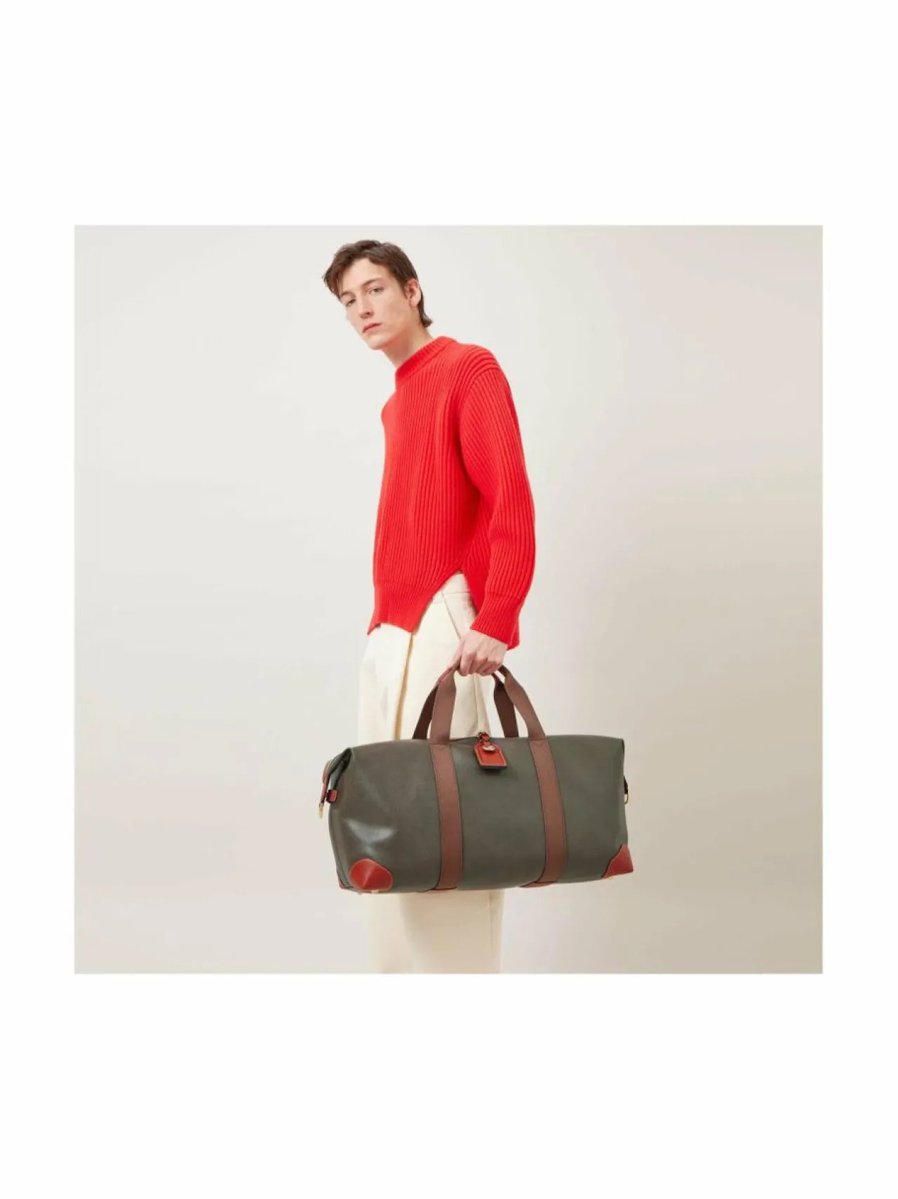 Mulberry Heritage Medium Clipper Eco Scotchgrain -laukku^ Shopperit