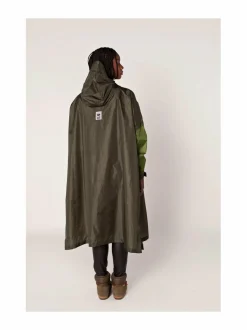 RAINKISS Herringbone-sadeponcho^ Takit
