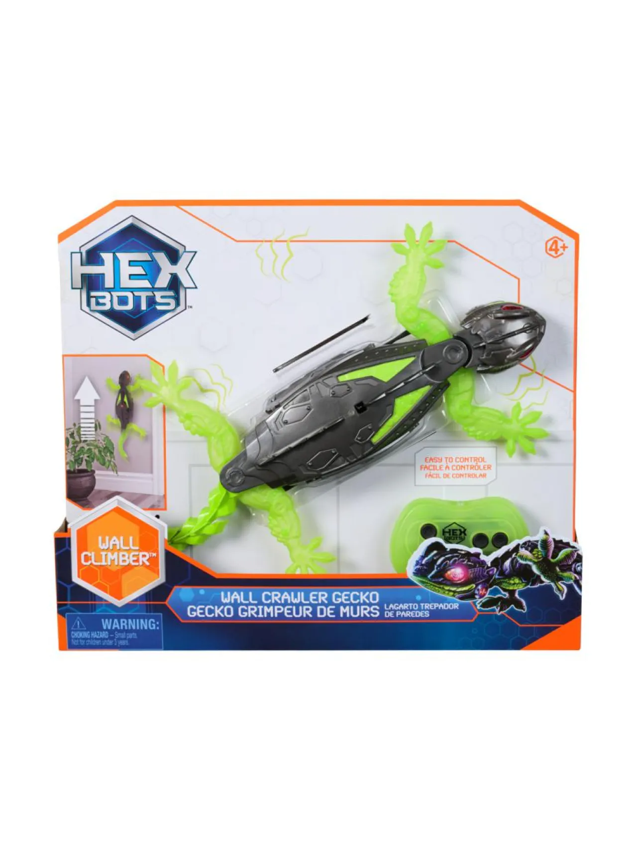 Figuurit & Interaktiiviset Lelut<HEX BOTS Kauko-ohjattava seinillä kiipeilevä gekko