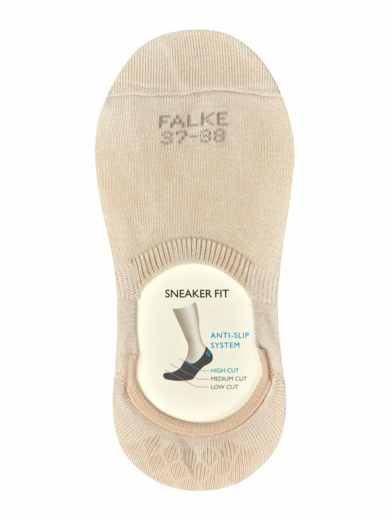 Sukat & Sukkahousut<Falke High Cut Invisible -sukat 4011 CREAM