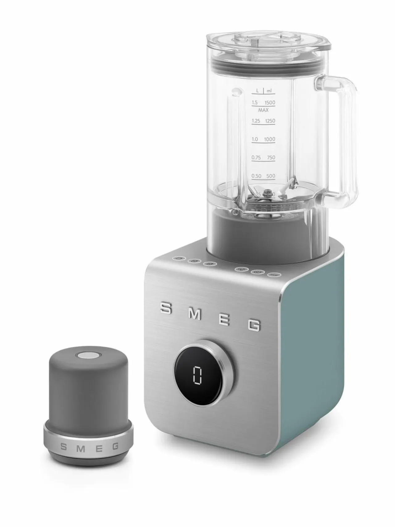 Vatkaimet & Sekoittimet<Smeg High Performance - tehosekoitin tyhjiöpumpulla EMERALD GREEN