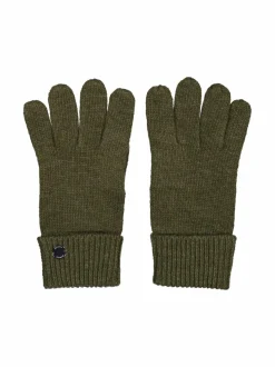 Käsineet<A+more Hilda-neulesormikkaat GREEN MELANGE