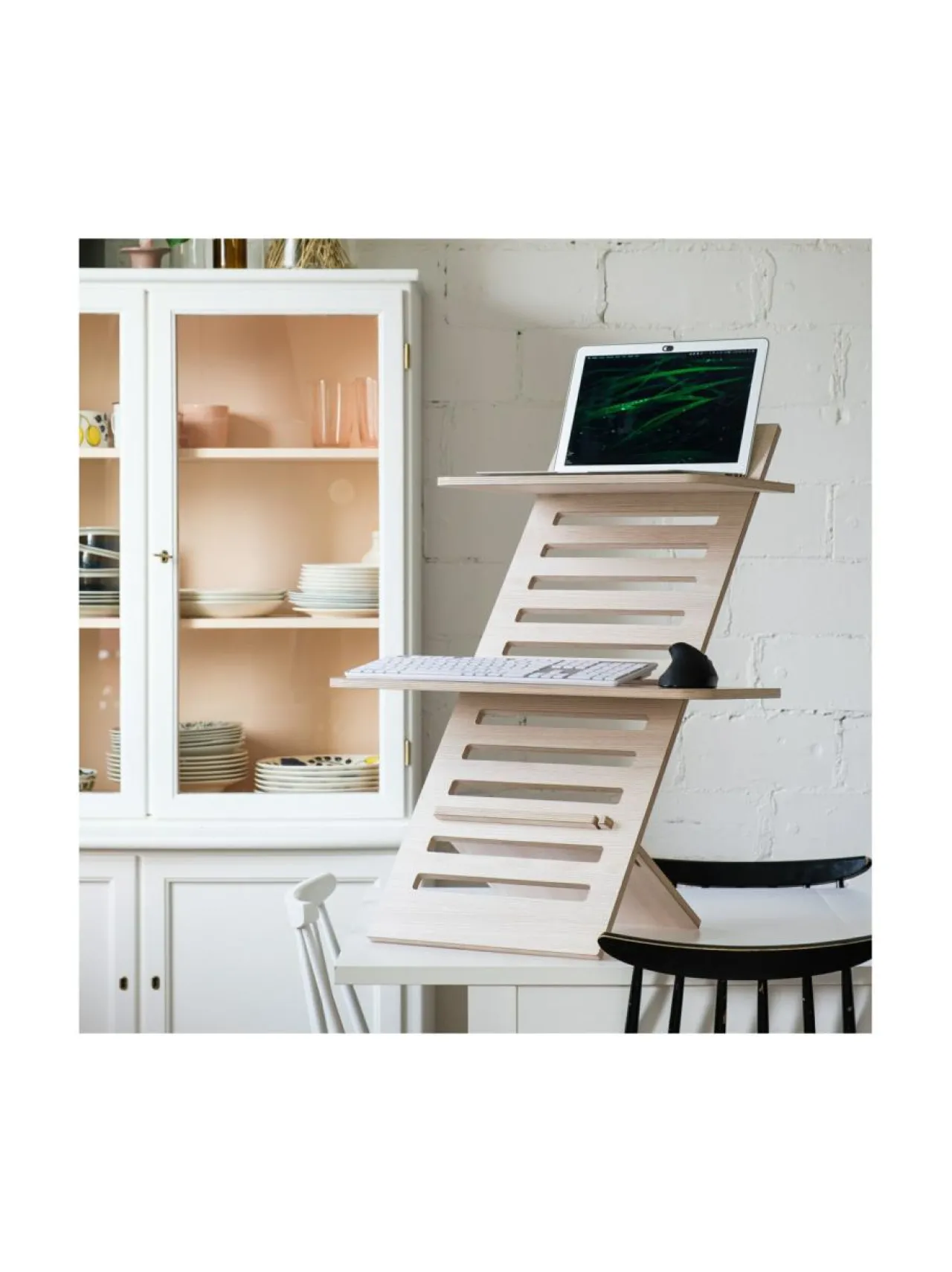 Hima Furniture Hima Big Lifter seisomatyötaso - Leon Ash^ Työpöydät