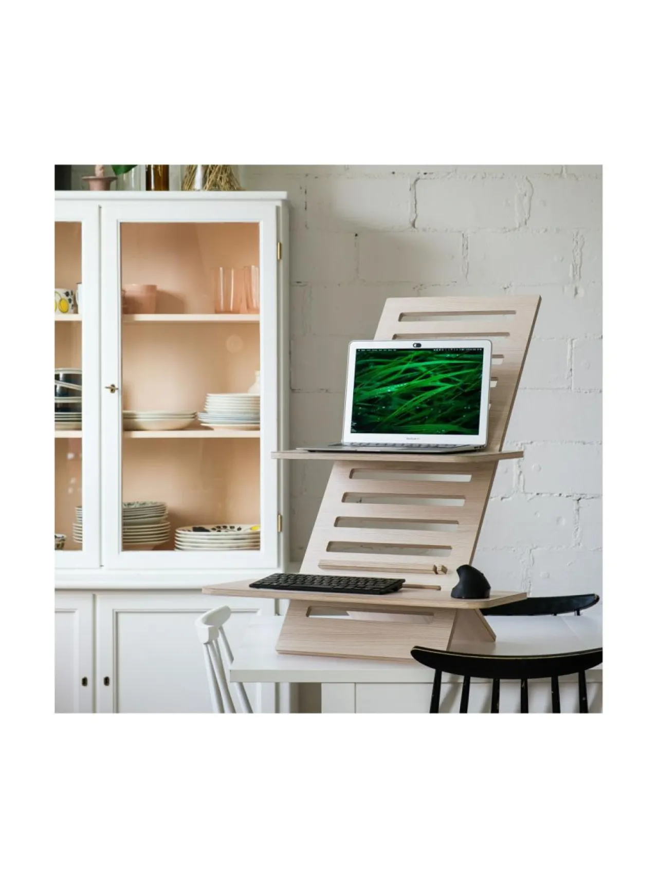 Hima Furniture Hima Big Lifter seisomatyötaso - Leon Ash^ Työpöydät