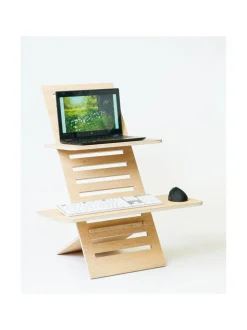 Työpöydät<Hima Furniture Hima Big Lifter seisomatyötaso - Spirited Oak TAMMILAMINAATTI