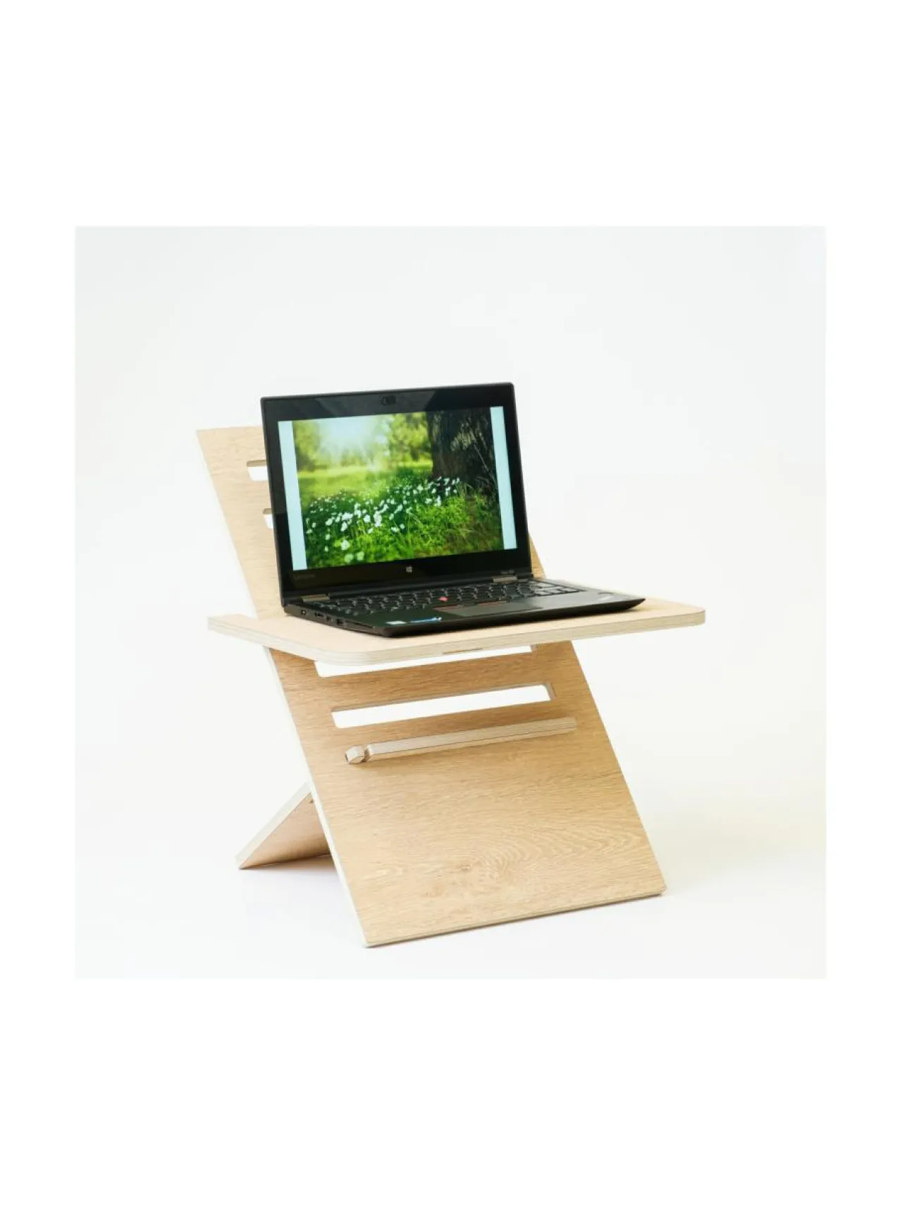 Hima Furniture Hima Lifter seisomatyötaso - Spirited Oak^ Työpöydät