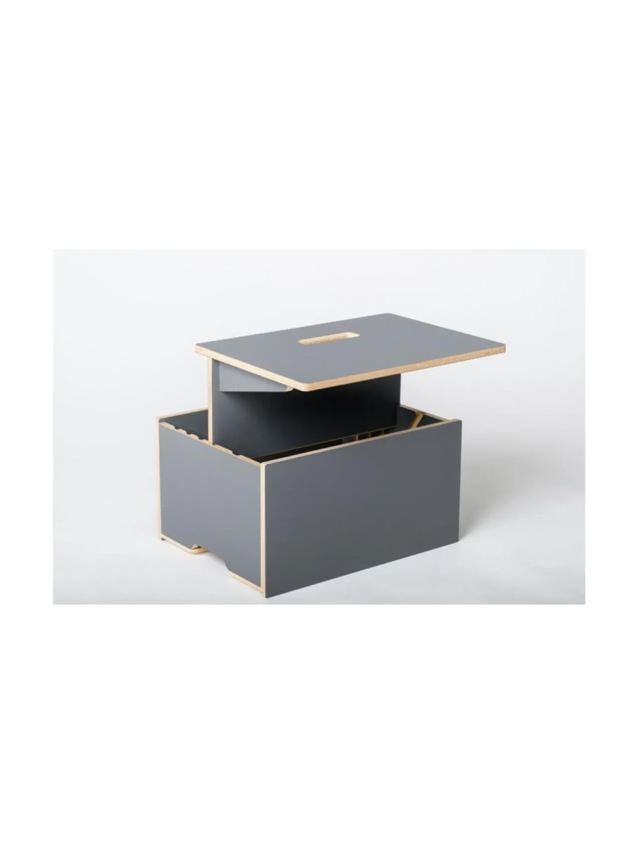 Työpöydät<Hima Furniture Hima Magic Boksi seisomatyöpiste Anti-fingerprint - Anthracite ANTRASIITTI