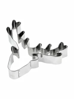 Leivonta<Birkmann Hirvi-piparkakkumuotti 8,5 cm TERÄS