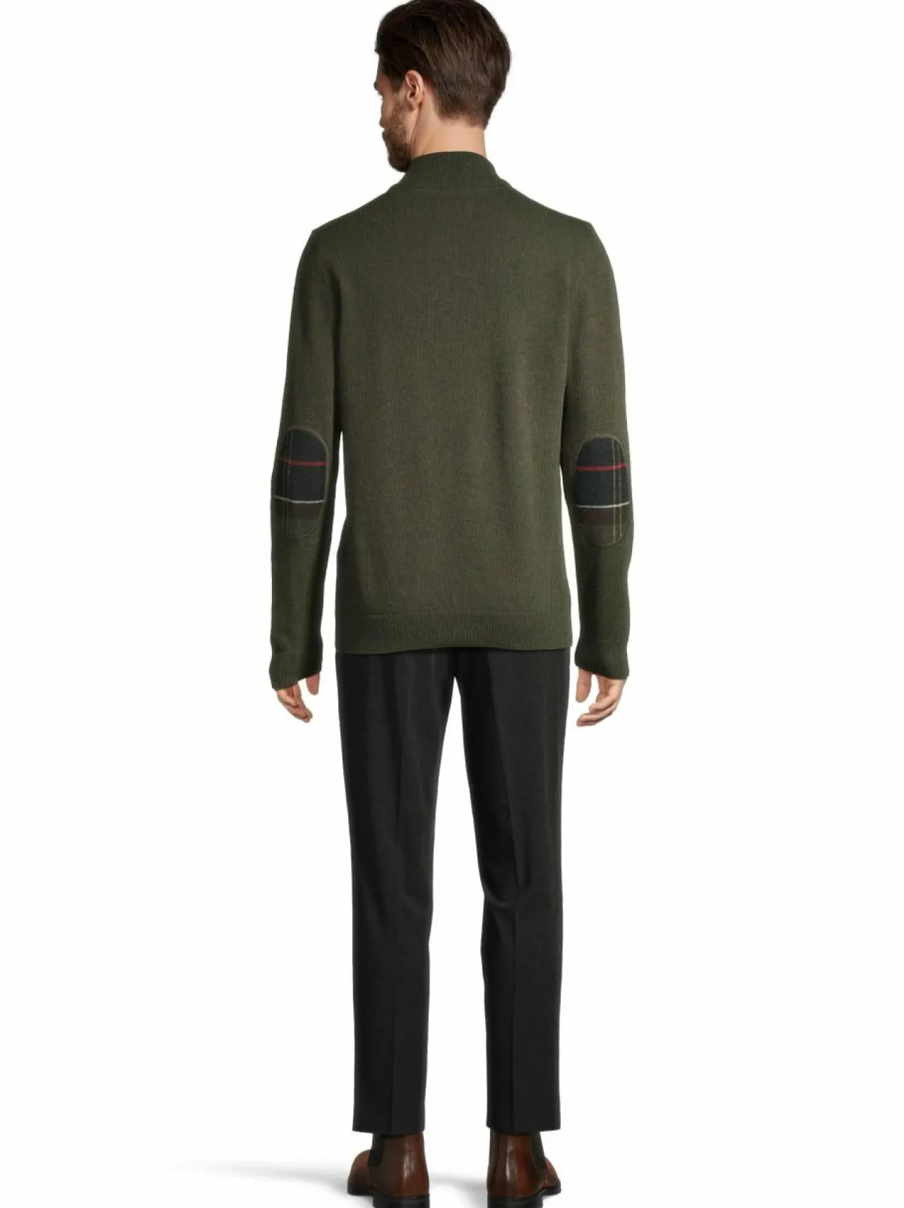 Neuleet<Barbour Holden Half Zip -neulepusero OL91 OLIVE MARL