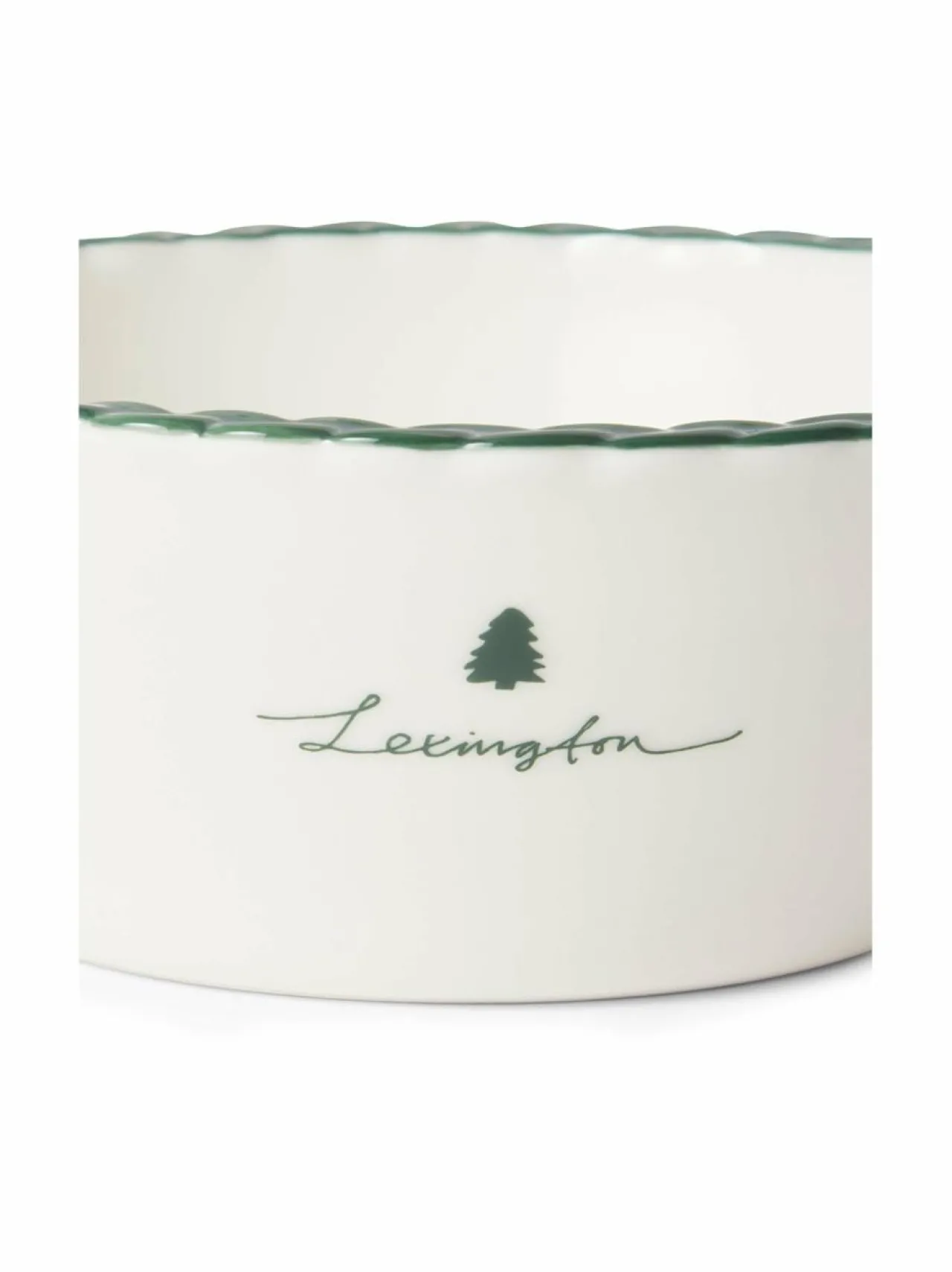 Lautaset & Kulhot<Lexington Holidays-kulho 450 ml 1800-ONE WHITE/GREEN