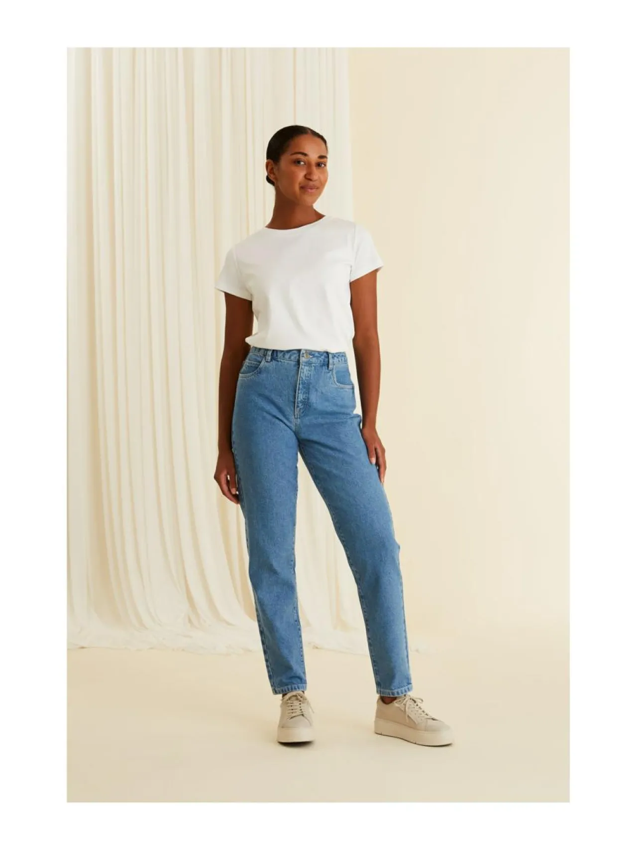 Farkut<Voglia HOLLY Viisitaskufarkut SININEN DENIM
