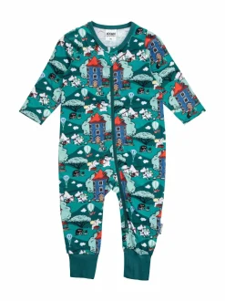 Yöasut & Kylpytakit<Muumi Home Yard -pyjama TEAL