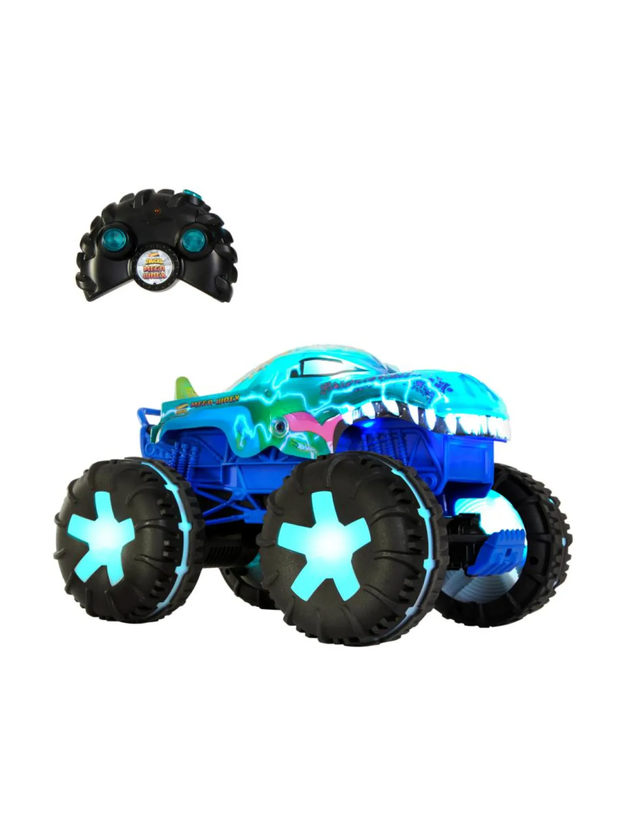 Autot Ja Muut Ajoneuvot<HOT WHEELS Monster Truck -kaukosäädin Mega-Wrex